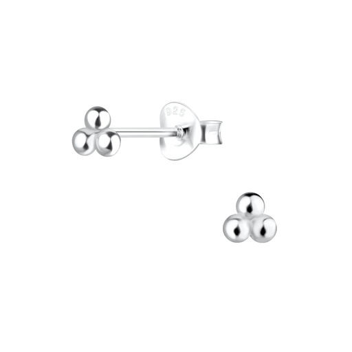 Ball Studs Silber