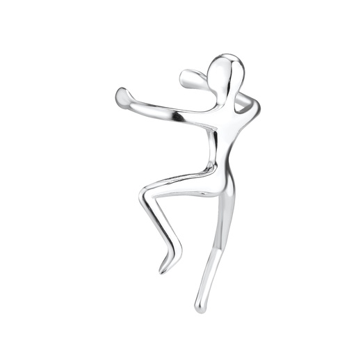 Climbing Man Ear Cuff
